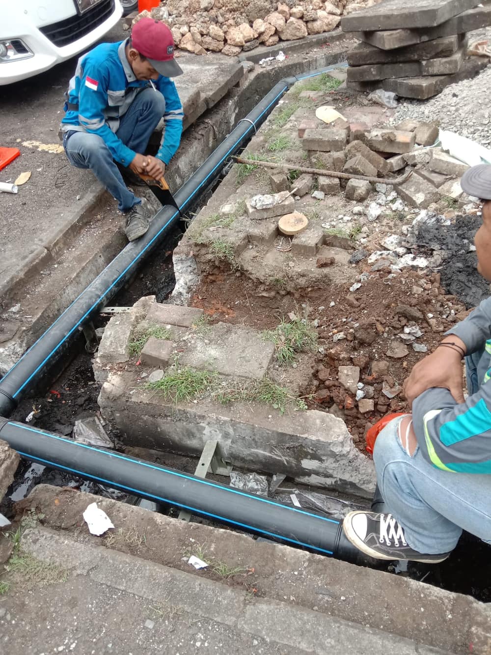 Instalasi Pipa HDPE 5