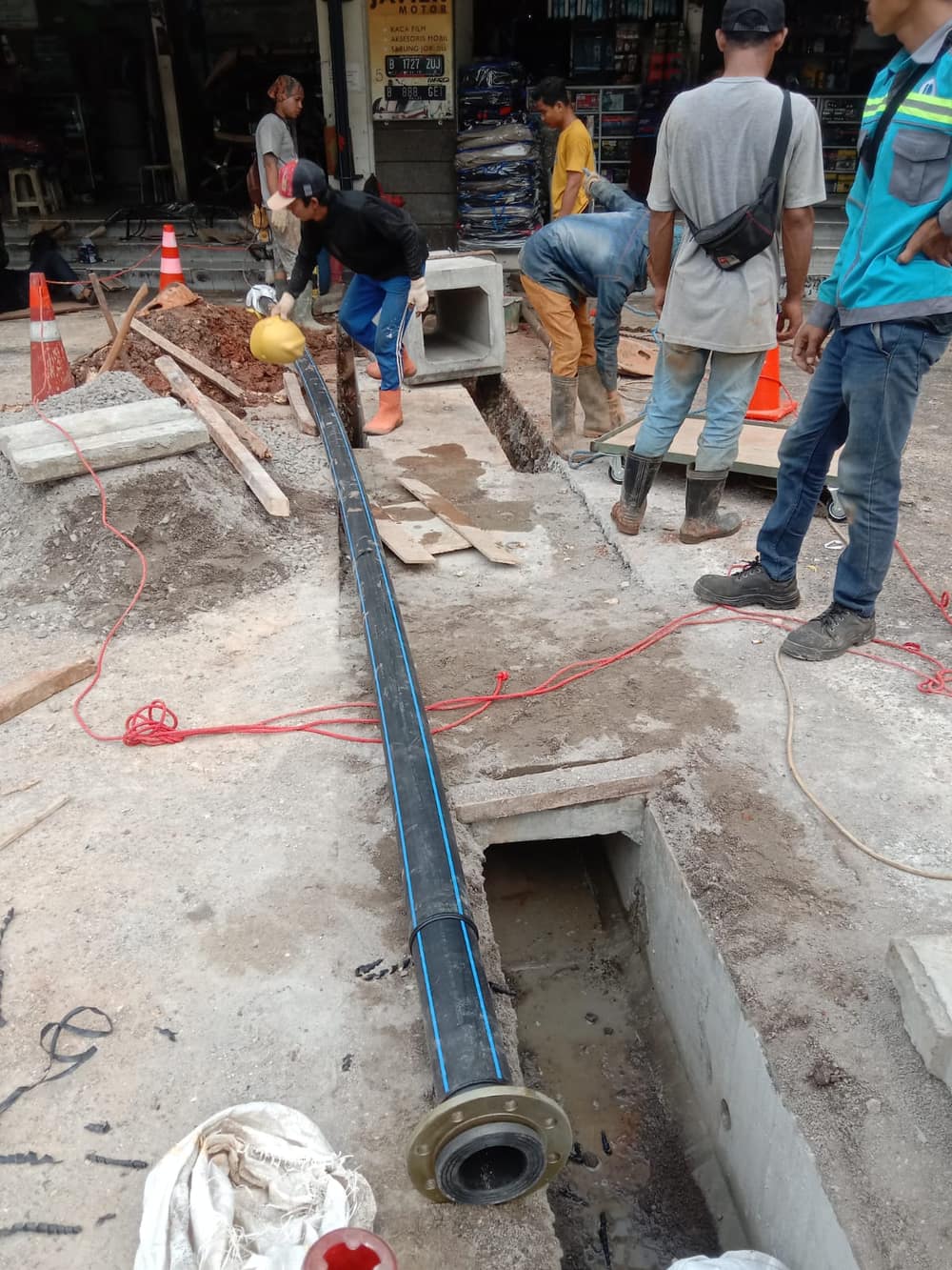 Instalasi Pipa HDPE 7