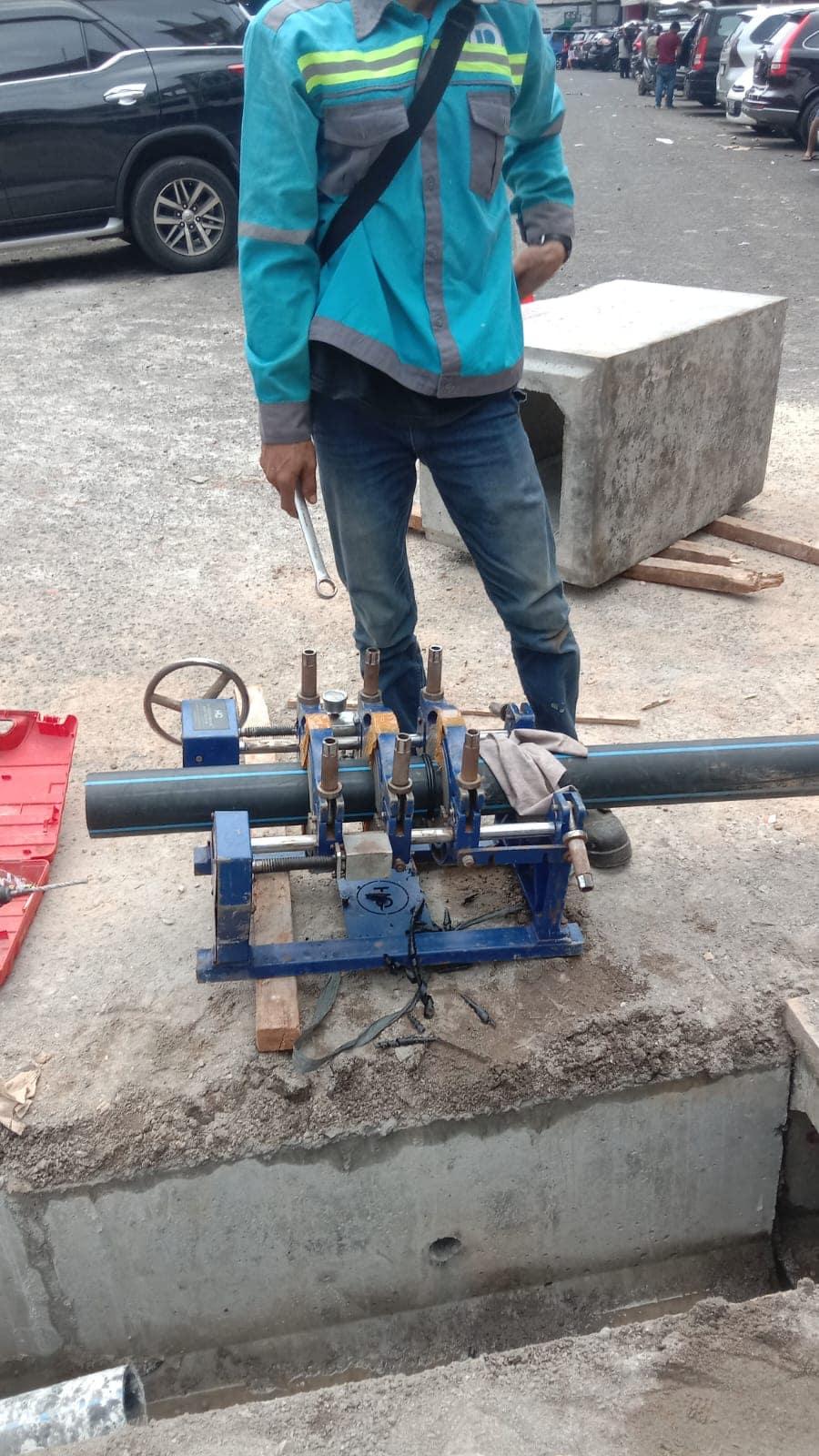 Instalasi Pipa HDPE 8