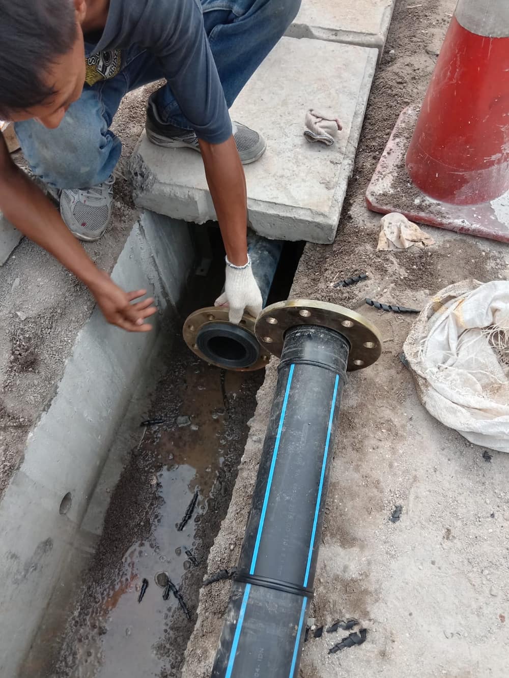 Instalasi Pipa HDPE 9