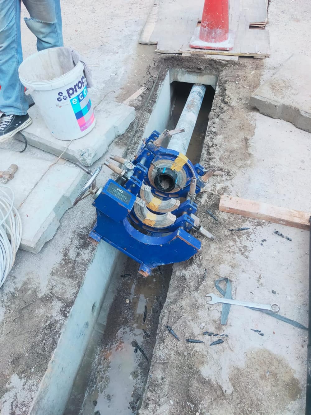 Instalasi Pipa HDPE 11