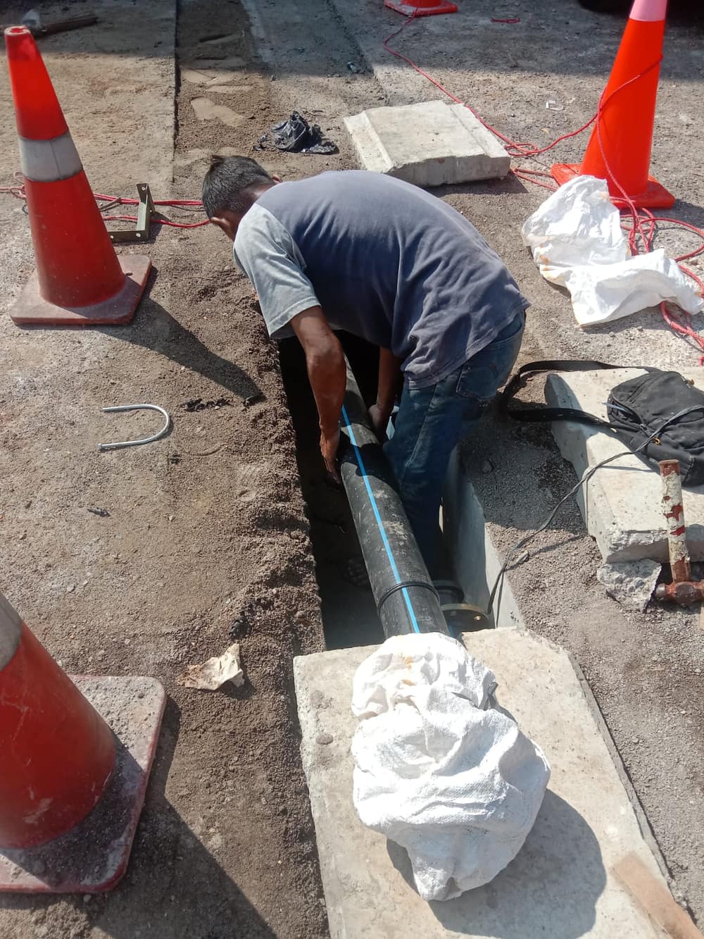 Instalasi Pipa HDPE 13