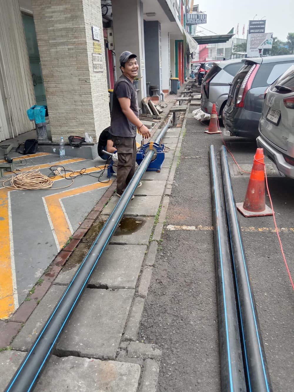 Instalasi Pipa HDPE 15