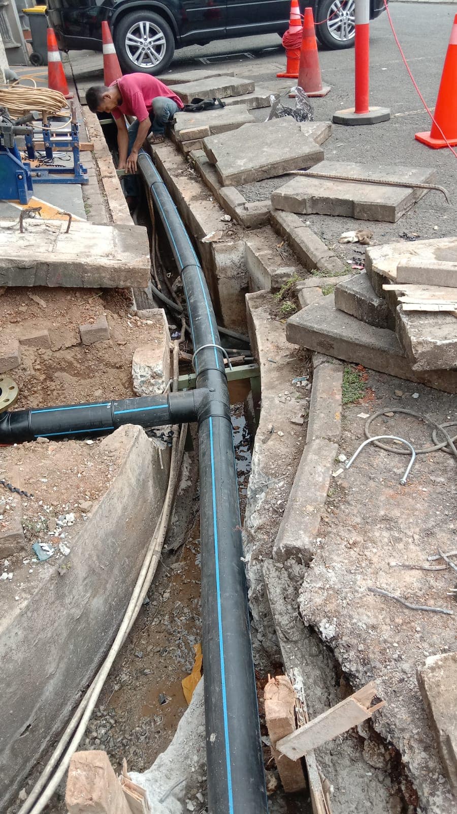 Instalasi Pipa HDPE 19