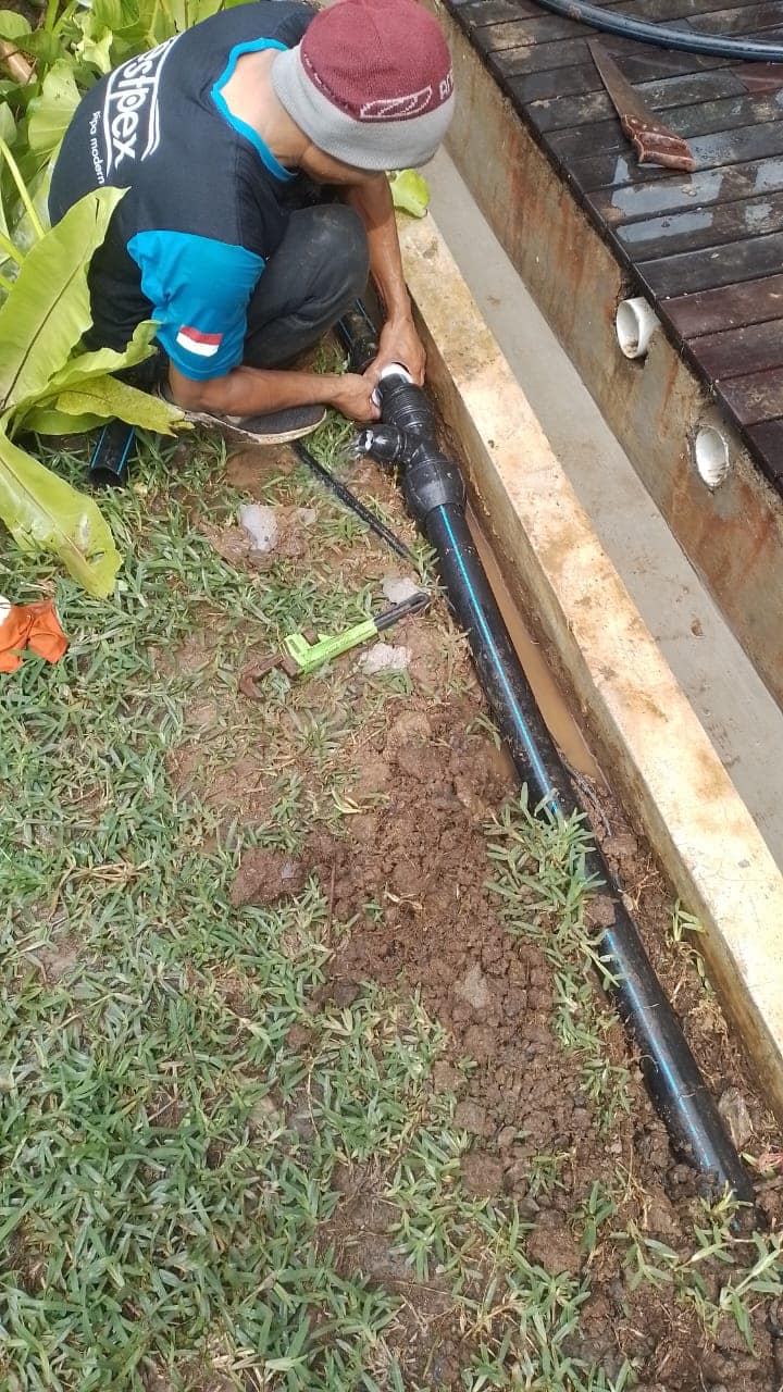 Instalasi Pipa HDPE 22