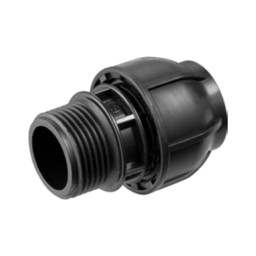 Male Threaded Coupler OneAdd PP Compression